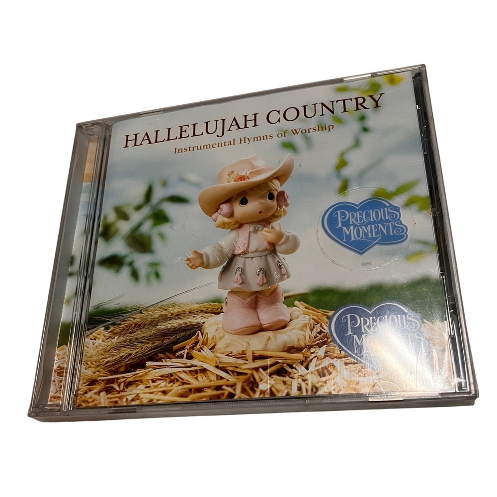 Precious Moments Hallelujah Country Instrumental Hymns of Worship CD Fred Mollin